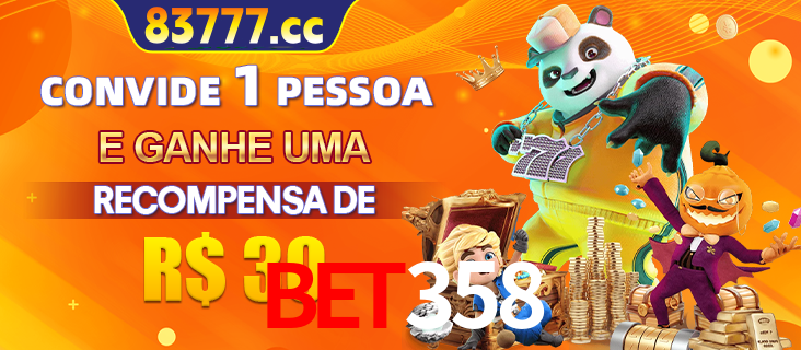 Banner institucional da bet358 sobre parceria de marcas e criação de uma marca de excelência, apresentando os mascotes de jogos populares como o Fortune Tiger.